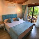 Merry Bungalow & Tent Çift Kişilik Bungalow Oda Balkon Manzarası