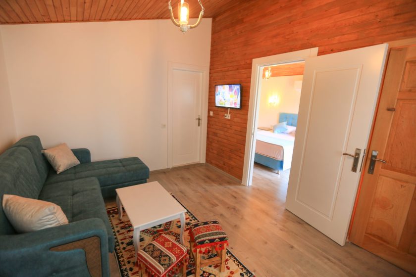 Merry Bungalow & Tent Hotel Odaları ve Oturma Alanları